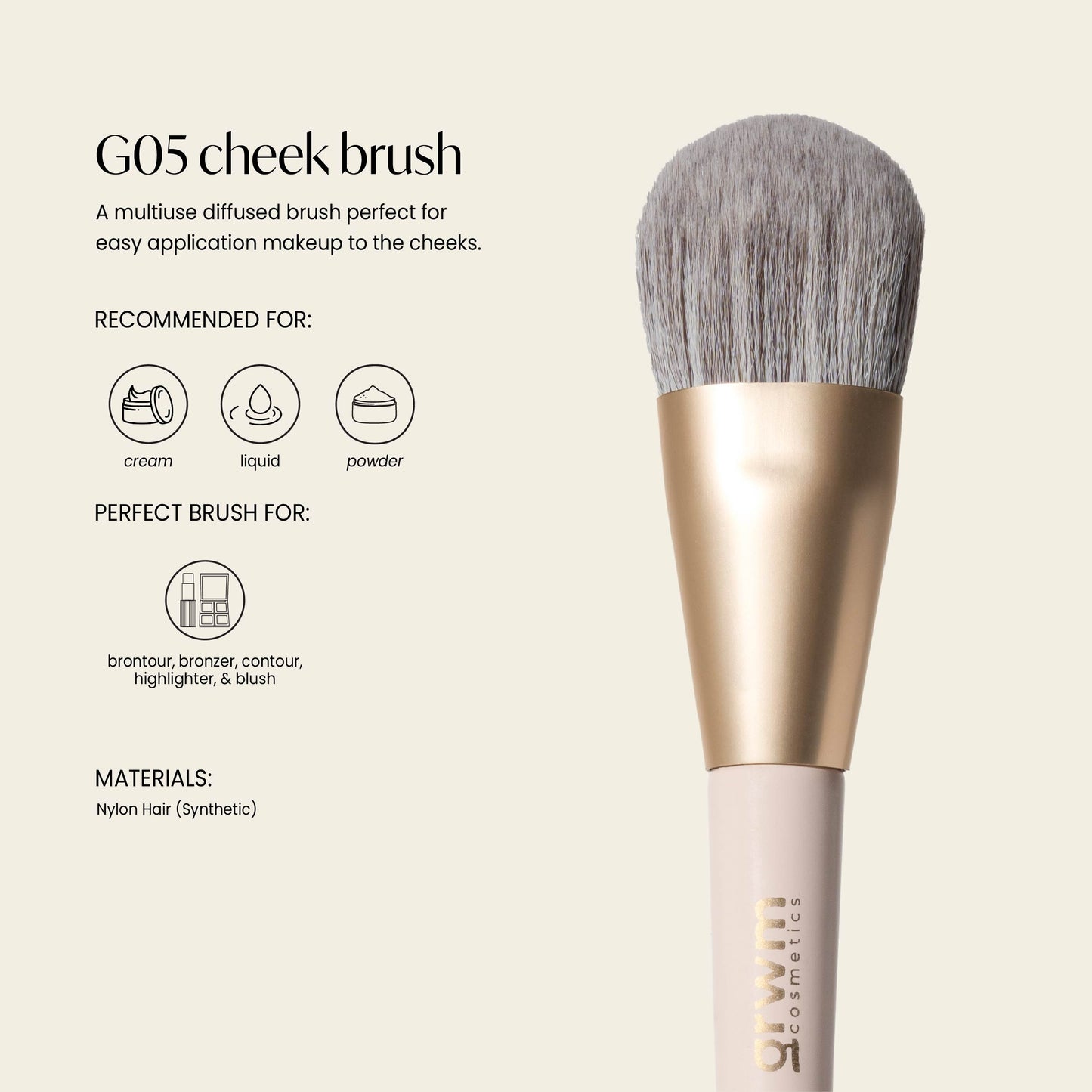 Face Card Single Brush