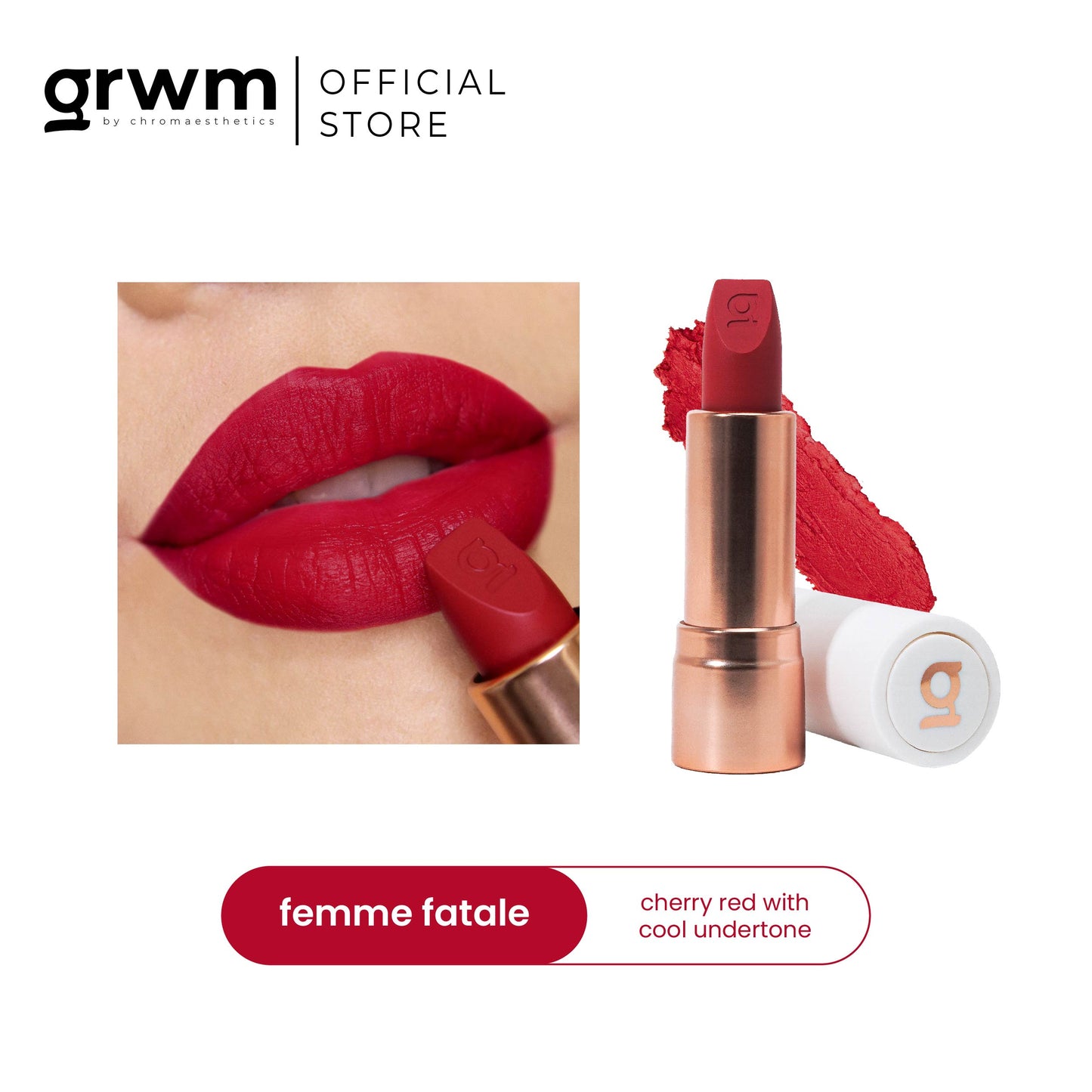 GRWM Cosmetics Lip Speak - True Matte Lipstick