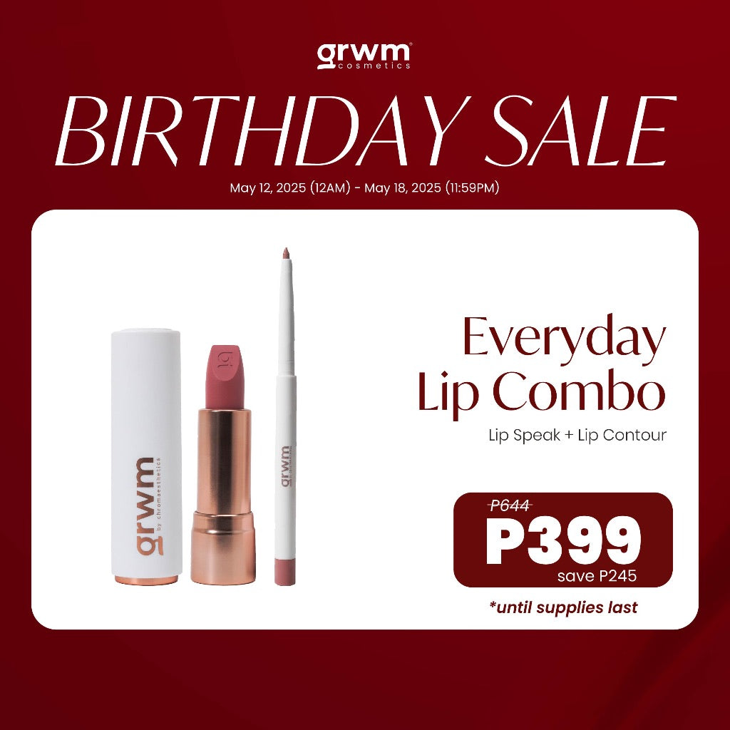 [Birthday Bundle] GRWM Cosmetics Everyday Lip Combo