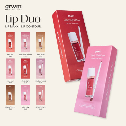 GRWM Cosmetics Lip Contour + Lip Maxx - Lip Duo