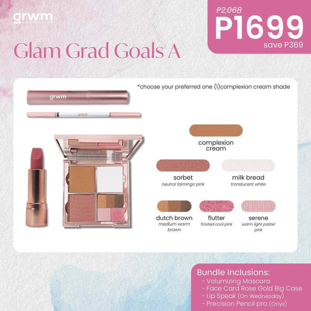 [GRAD BUNDLE] GRWM Cosmetics Grad Glam