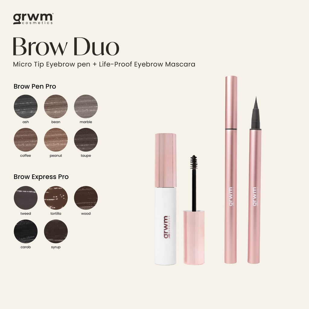 GRWM Cosmetics Brow Duo