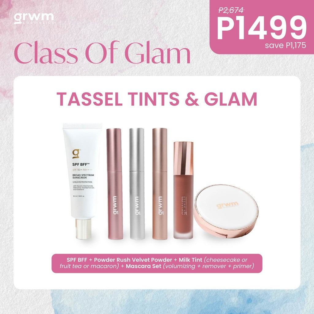 [GRAD BUNDLE] GRWM Cosmetics Tassel Tints & Glam