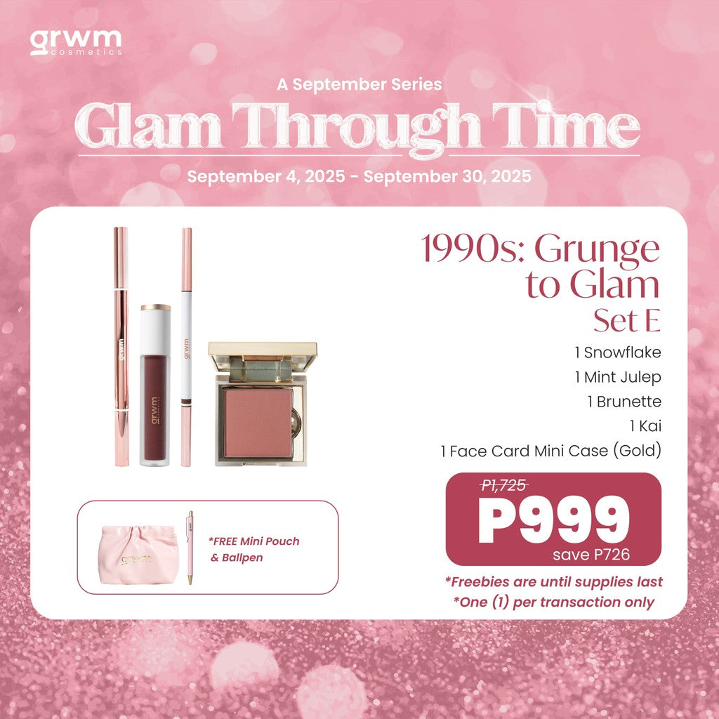 [Bundle] GRWM Cosmetics 1990s: Grunge to Glam