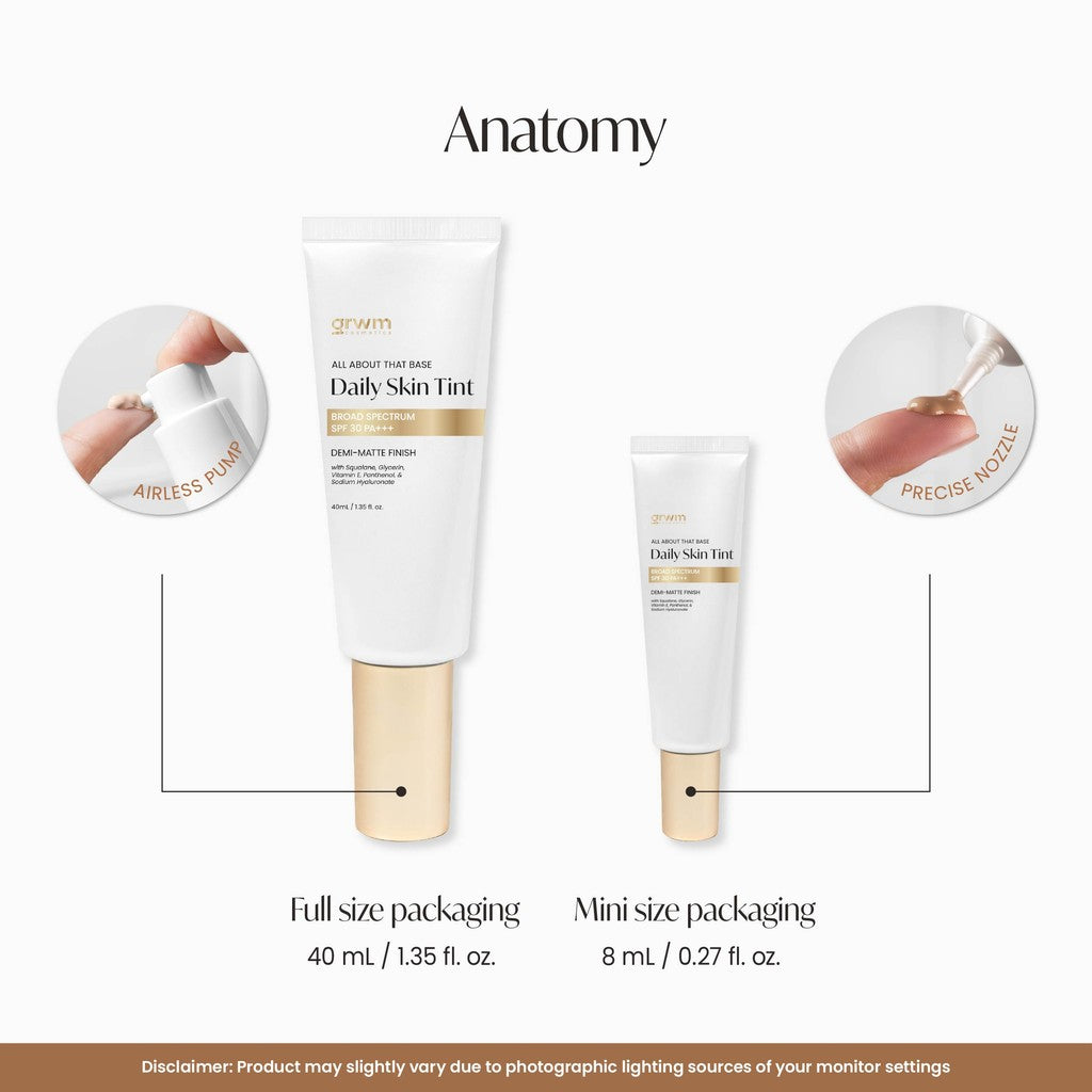 GRWM Cosmetics Mini Daily Skin Tint Broad Spectrum SPF 30 PA +++