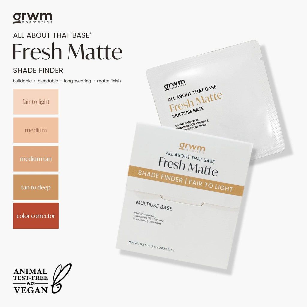 [Shade Finder only] GRWM Cosmetics Fresh Matte Multiuse Base