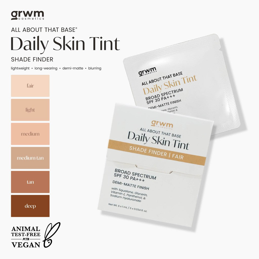 [Shade Finder only] GRWM Cosmetics Daily Skin Tint Broad Spectrum SPF 30 PA +++