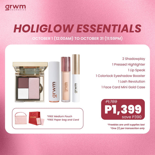 [Bundle] GRWM Cosmetics Holiglow Essentials
