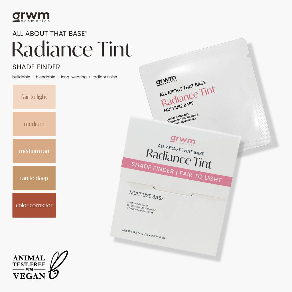 [Shade Finder only] GRWM Cosmetics Radiance Tint Multiuse Base