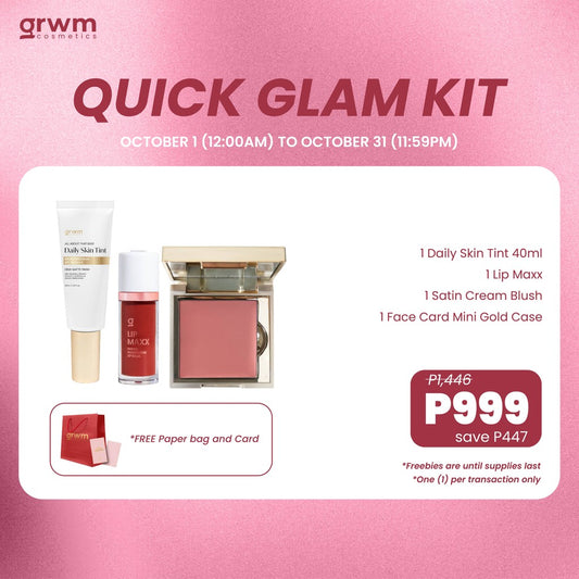 [Bundle] GRWM Cosmetics Quick Glam Kit