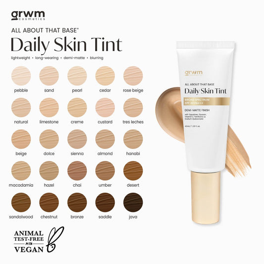 GRWM Cosmetics Daily Skin Tint Broad Spectrum SPF 30 PA +++