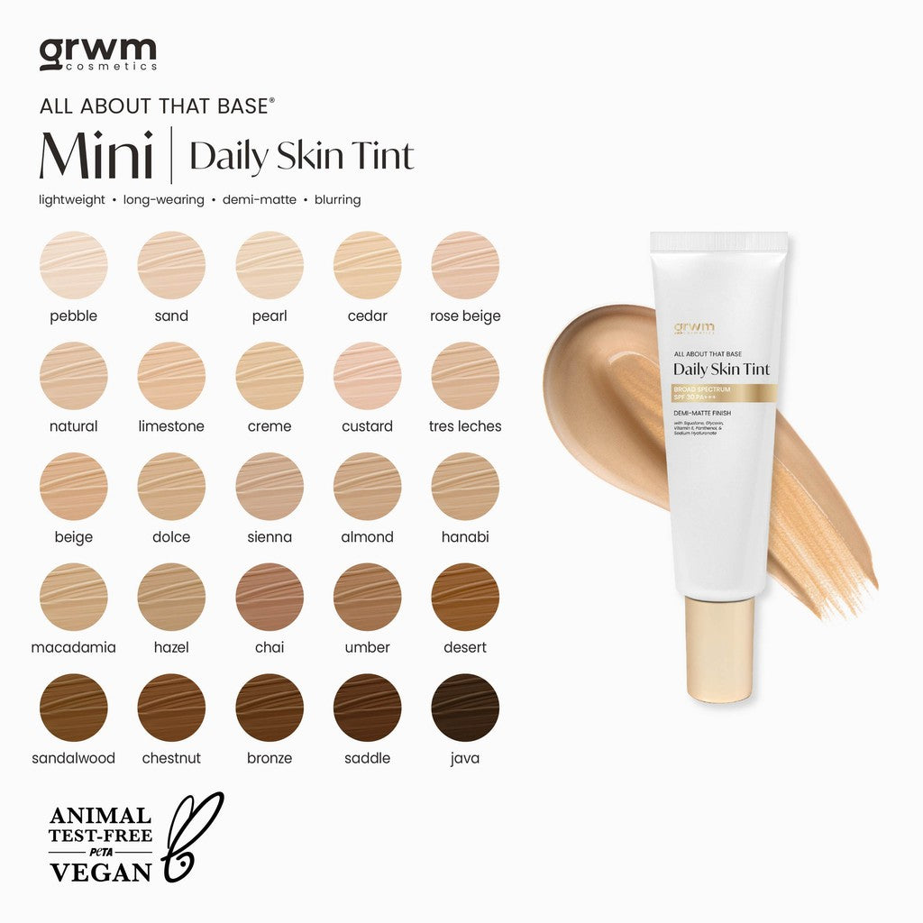 GRWM Cosmetics Mini Daily Skin Tint Broad Spectrum SPF 30 PA +++
