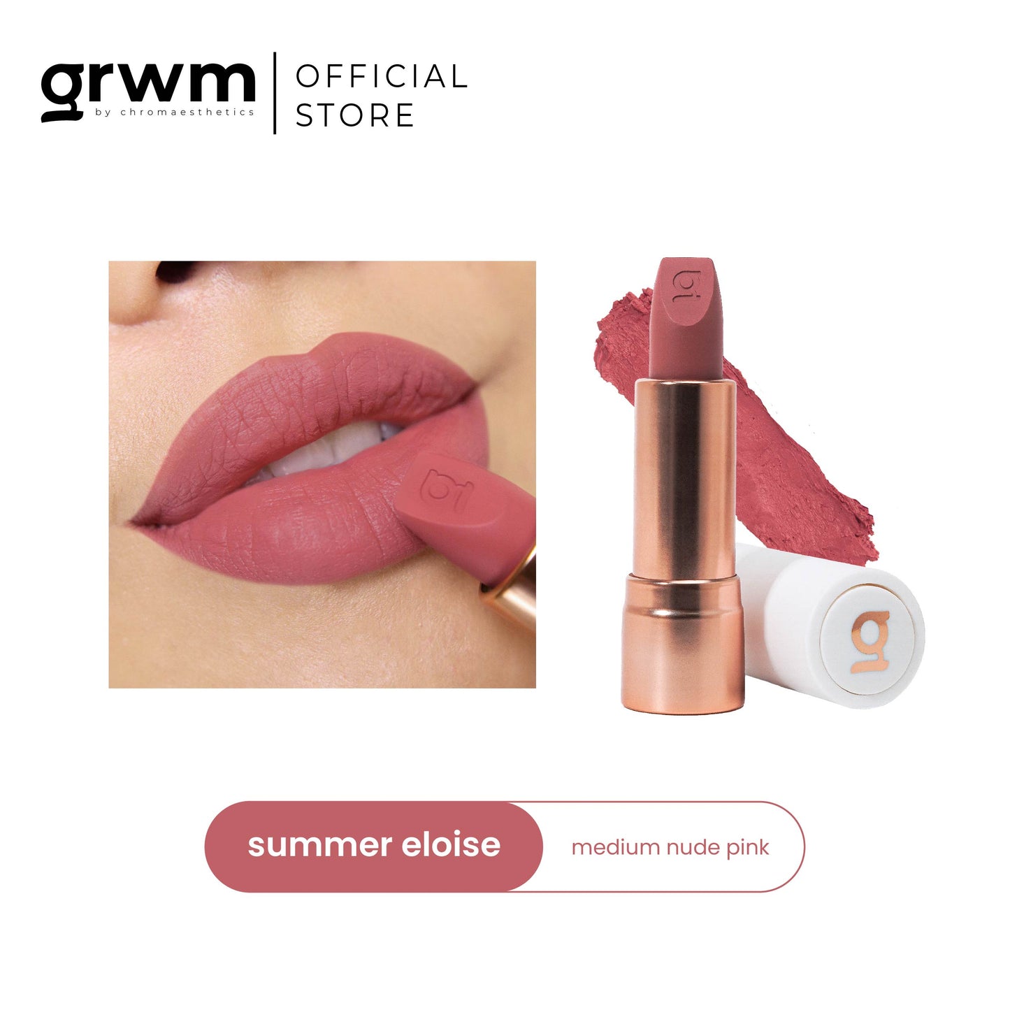 GRWM Cosmetics Lip Speak - True Matte Lipstick